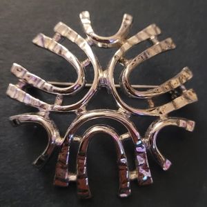 Vintage Sarah Cov Broach Silver